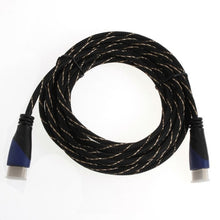 Load image into Gallery viewer, High Speed HDMI Cable with Red, black and white mesh 1080P,0.5m,1m,1.5m,2m,3m,5m,8m,10m,15m