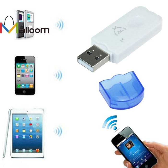 Wireless USB Bluetooth Audio Receiver For iPhone 4 5