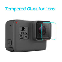 Load image into Gallery viewer, Tempered Glass Protector Cover Case For GoPro Go pro Hero5 Hero6 Hero 5 6