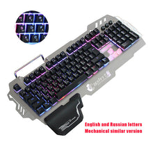 Load image into Gallery viewer, Mechanical Keyboard English and Russian letters