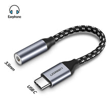 Load image into Gallery viewer, Type C 3.5 Jack Earphone Cable