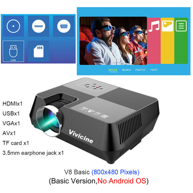 720P HD Projector