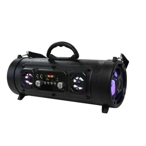 Portable Outdoor Bluetooth Speaker Wireless Multifunctional Bass Surround LED Speaker with Mic Support