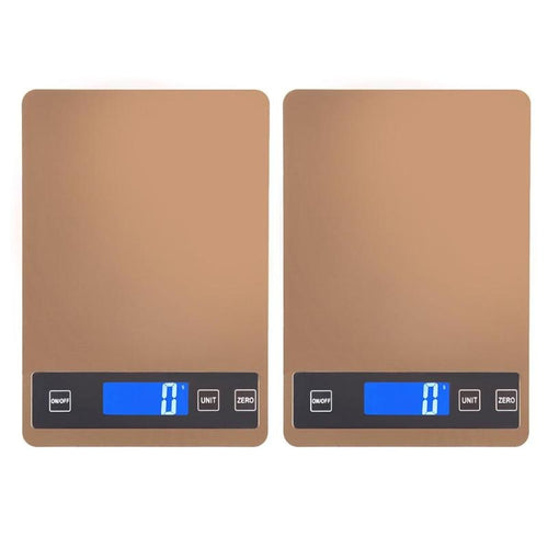 Gold 15kg/5kg 0.1g Portable Kitchen Cooking Scale